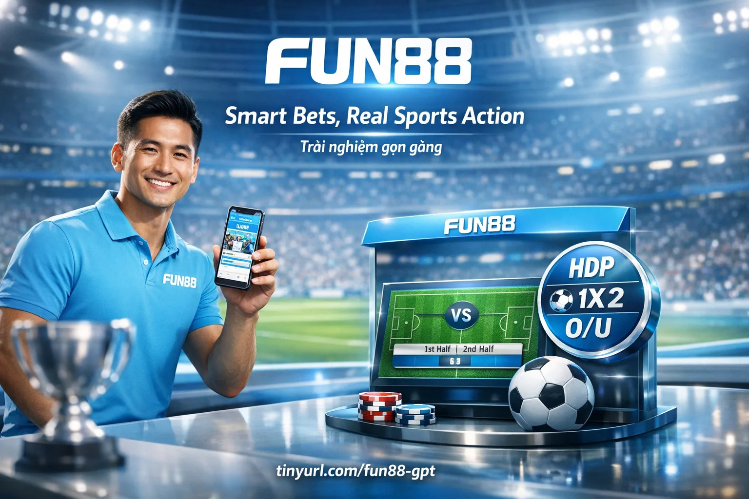 Fun88 sports betting Asian handicap European odds over/under live betting
