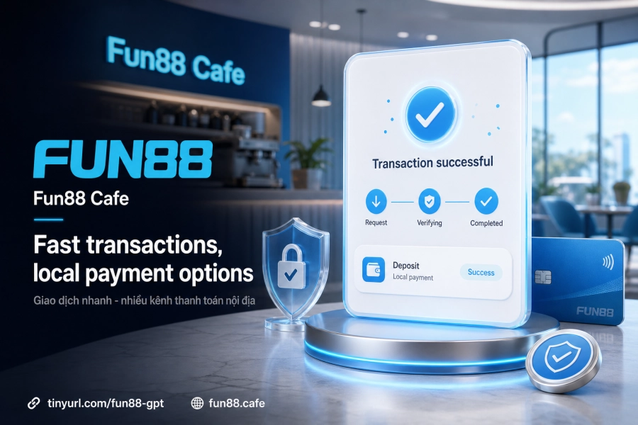 Nạp rút tiền Fun88 MoMo ZaloPay ngân hàng nội địa USDT tốc độ xử lý